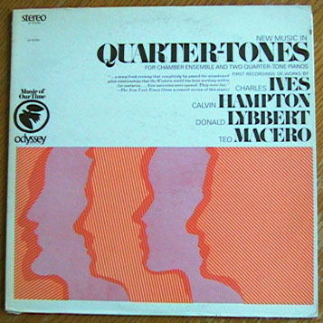 microtonal,Ondes Martenot electronic Ives+Teo Macero++