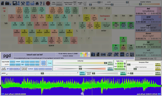 Soundplant: computer keyboard sample triggering for Windows & Mac