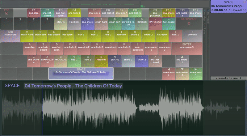 Soundplant: computer keyboard sample triggering for Windows & Mac